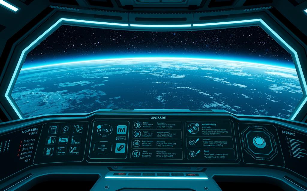 space station upgrades interface